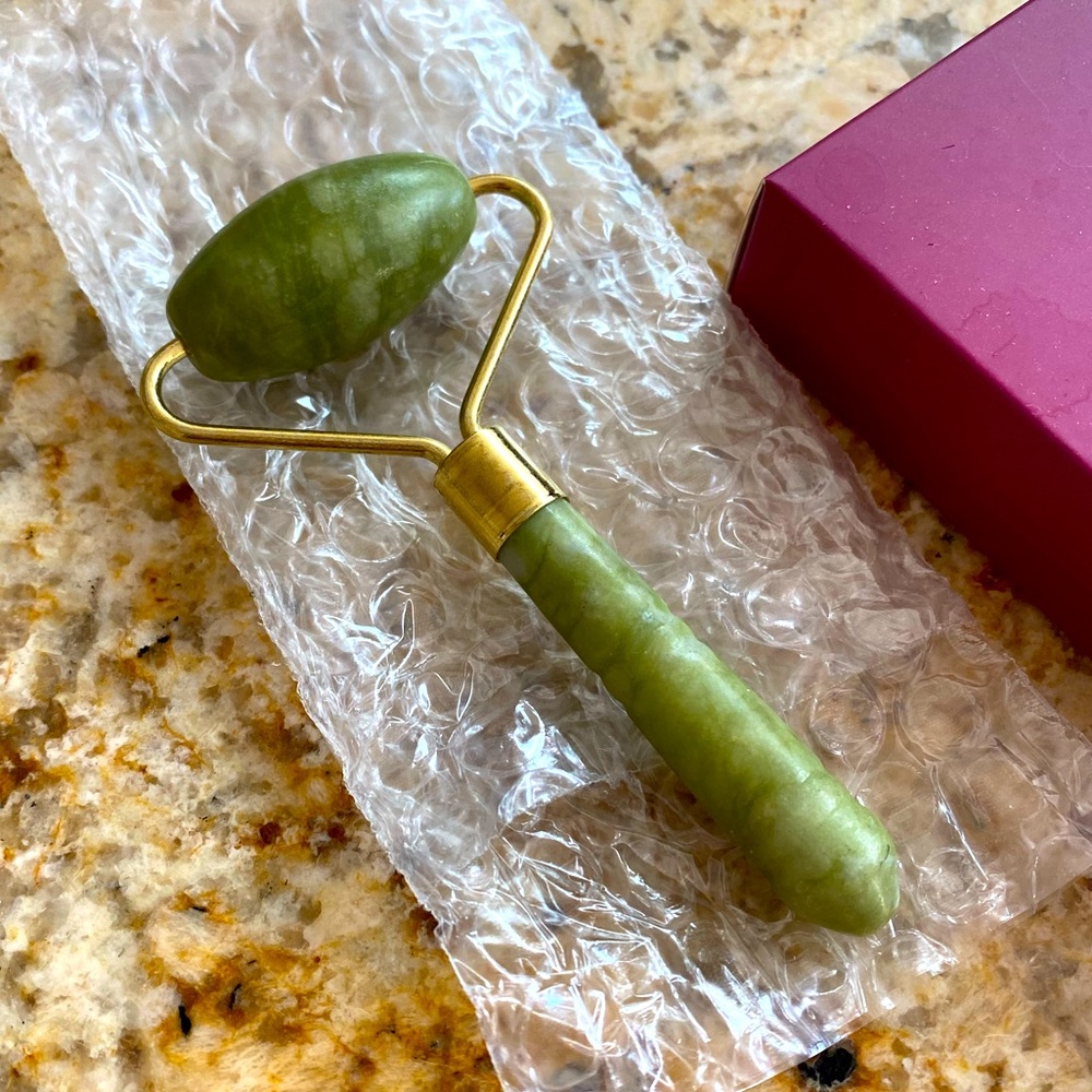 Green Jade Roller NIB
